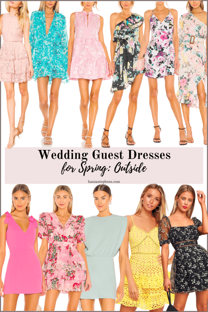 The Ultimate Wedding Guest Dress Guide for Spring / Summer