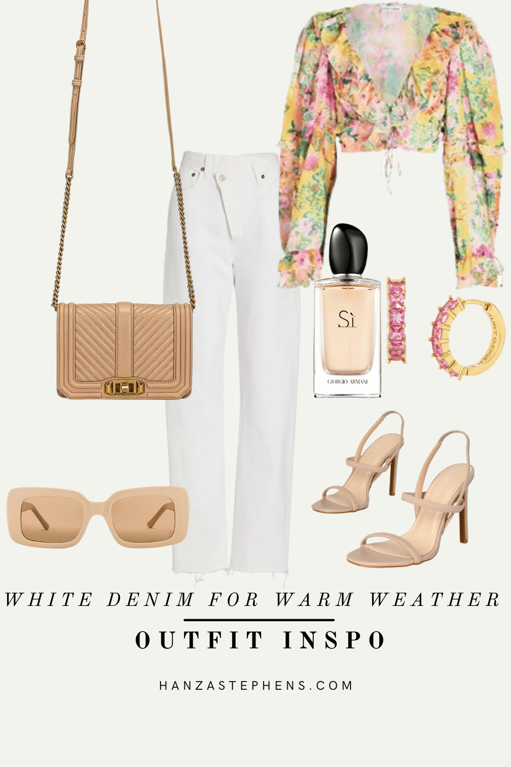 How to Style White Denim for Warm Weather - Hanza